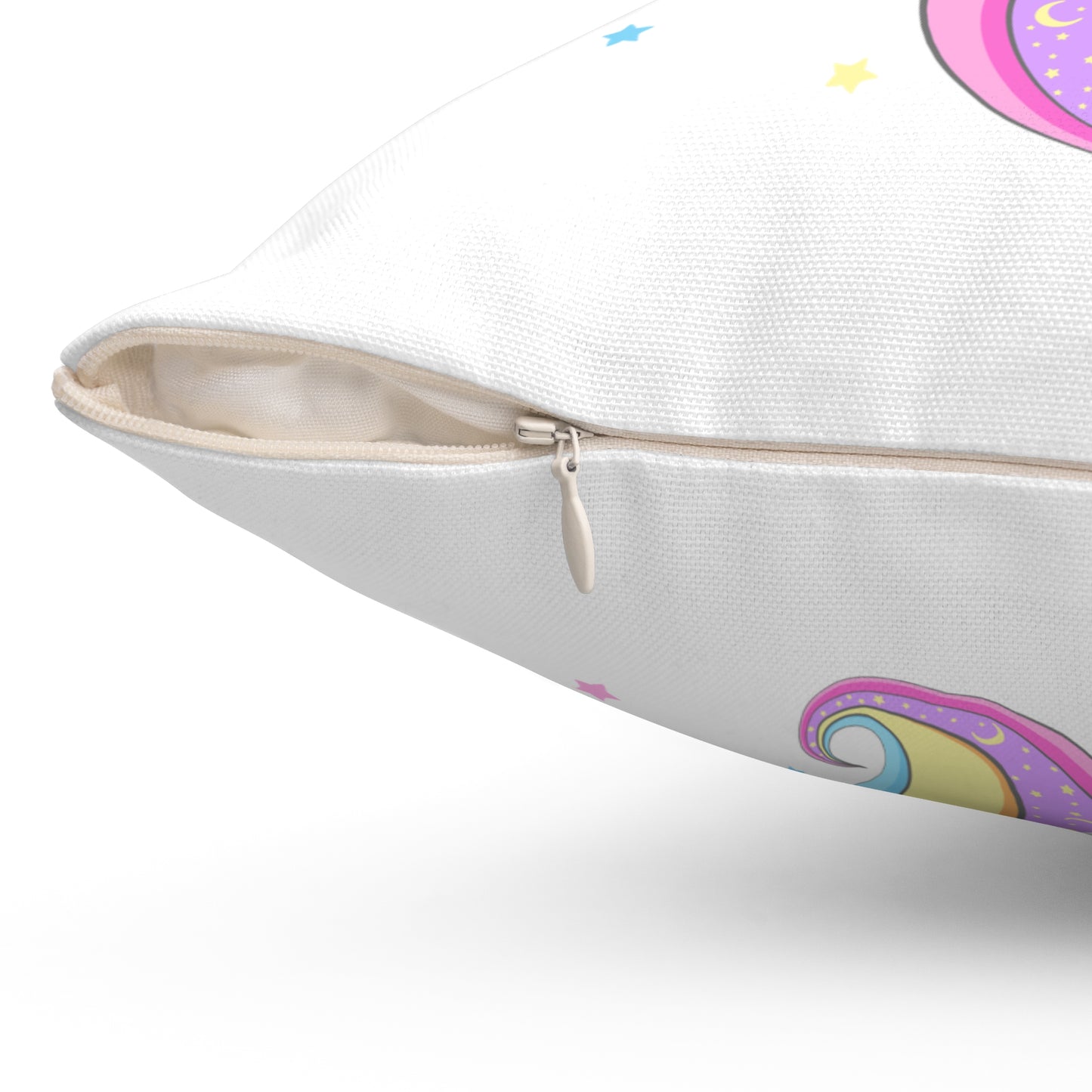 Believe in Your Inner Unicorn Square Pillow