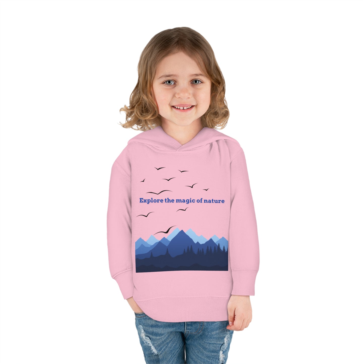 Explore Nature Toddler Pullover Fleece Hoodie