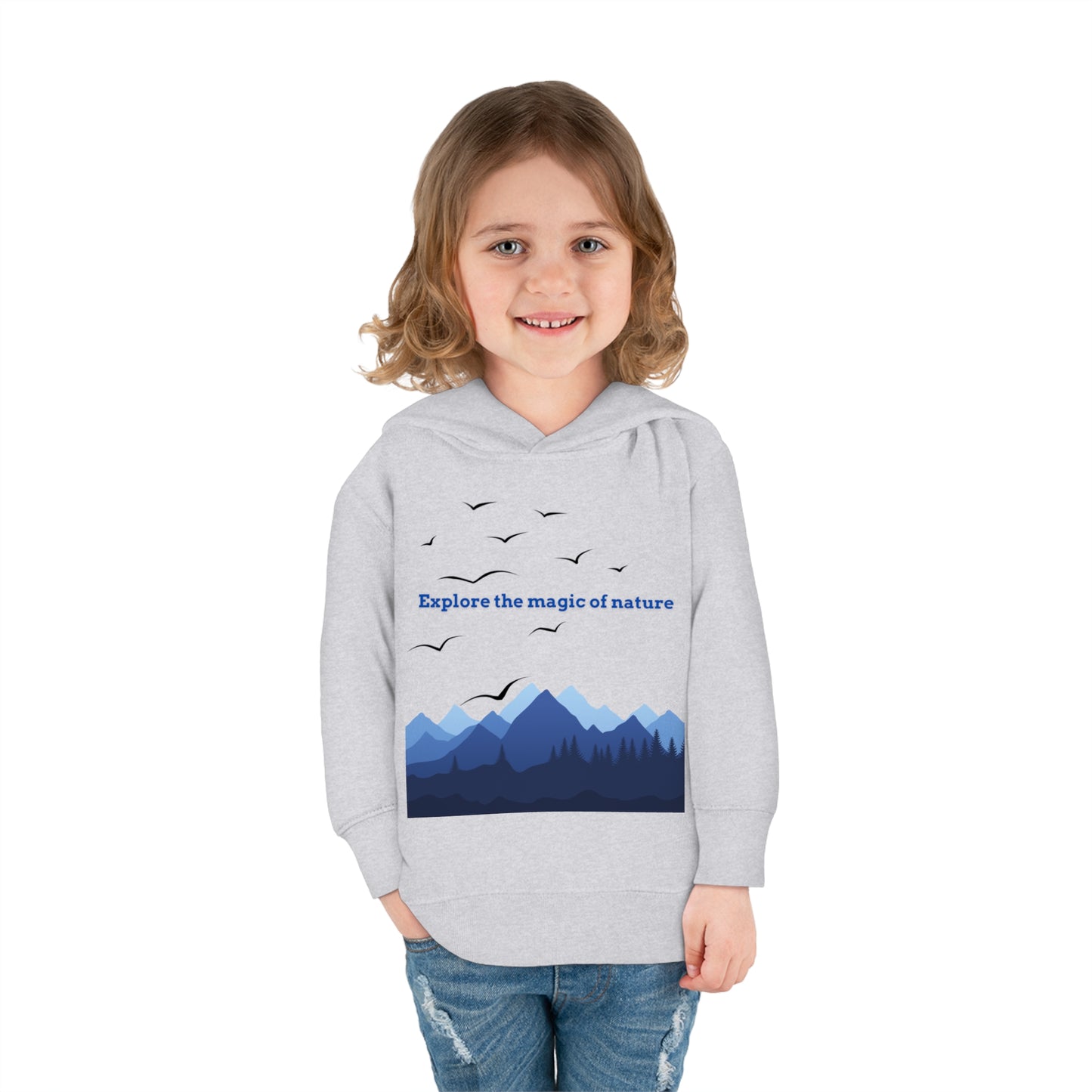 Explore Nature Toddler Pullover Fleece Hoodie