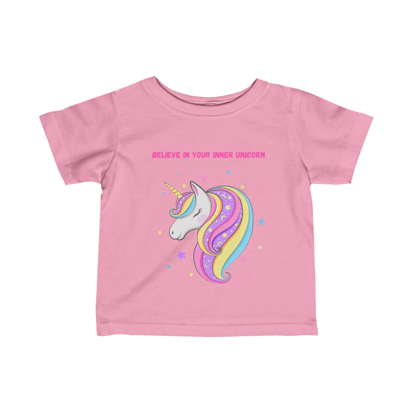 Believe In Your Inner Unicorn Toddler Jersey Tee