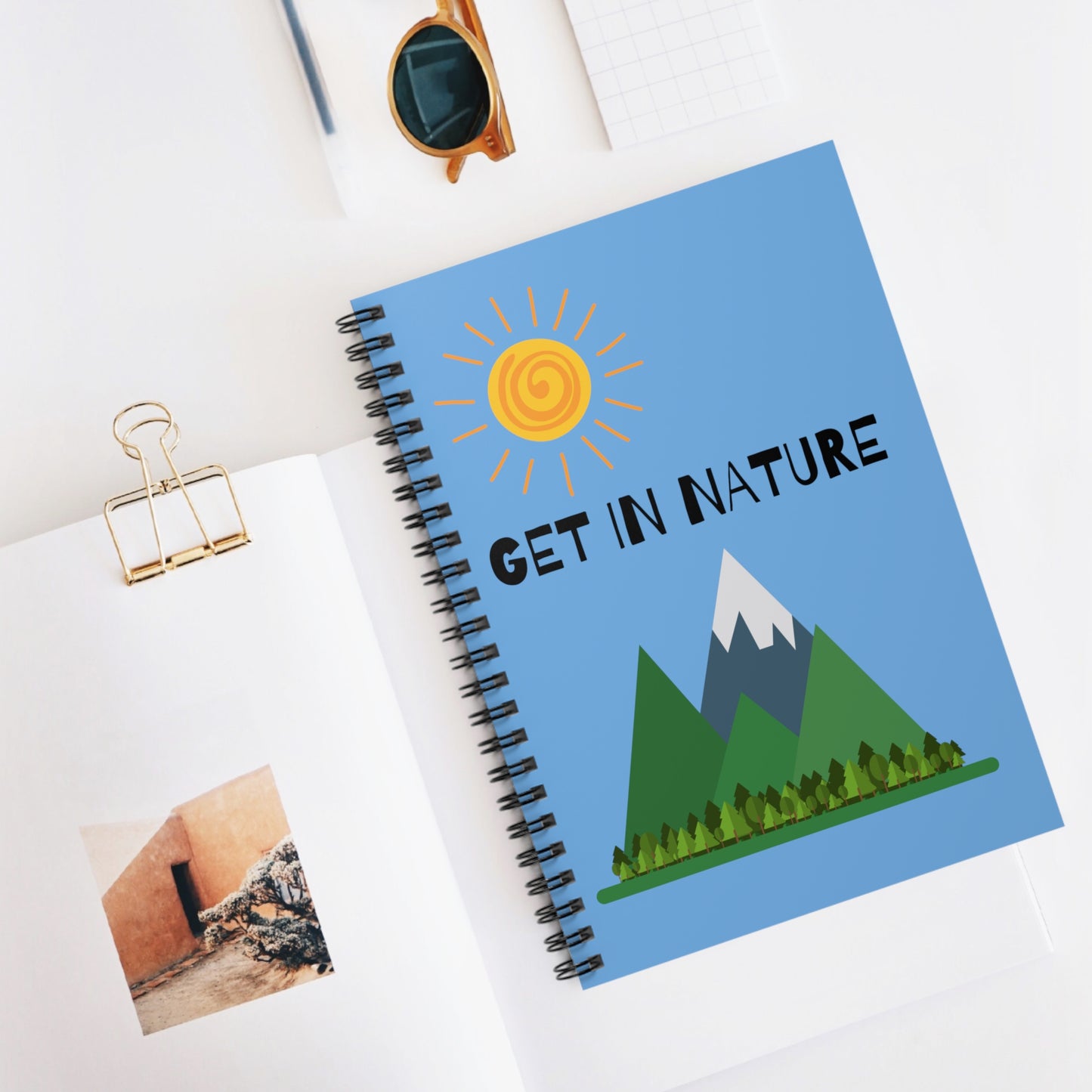Get In Nature Spiral Notebook/Journal