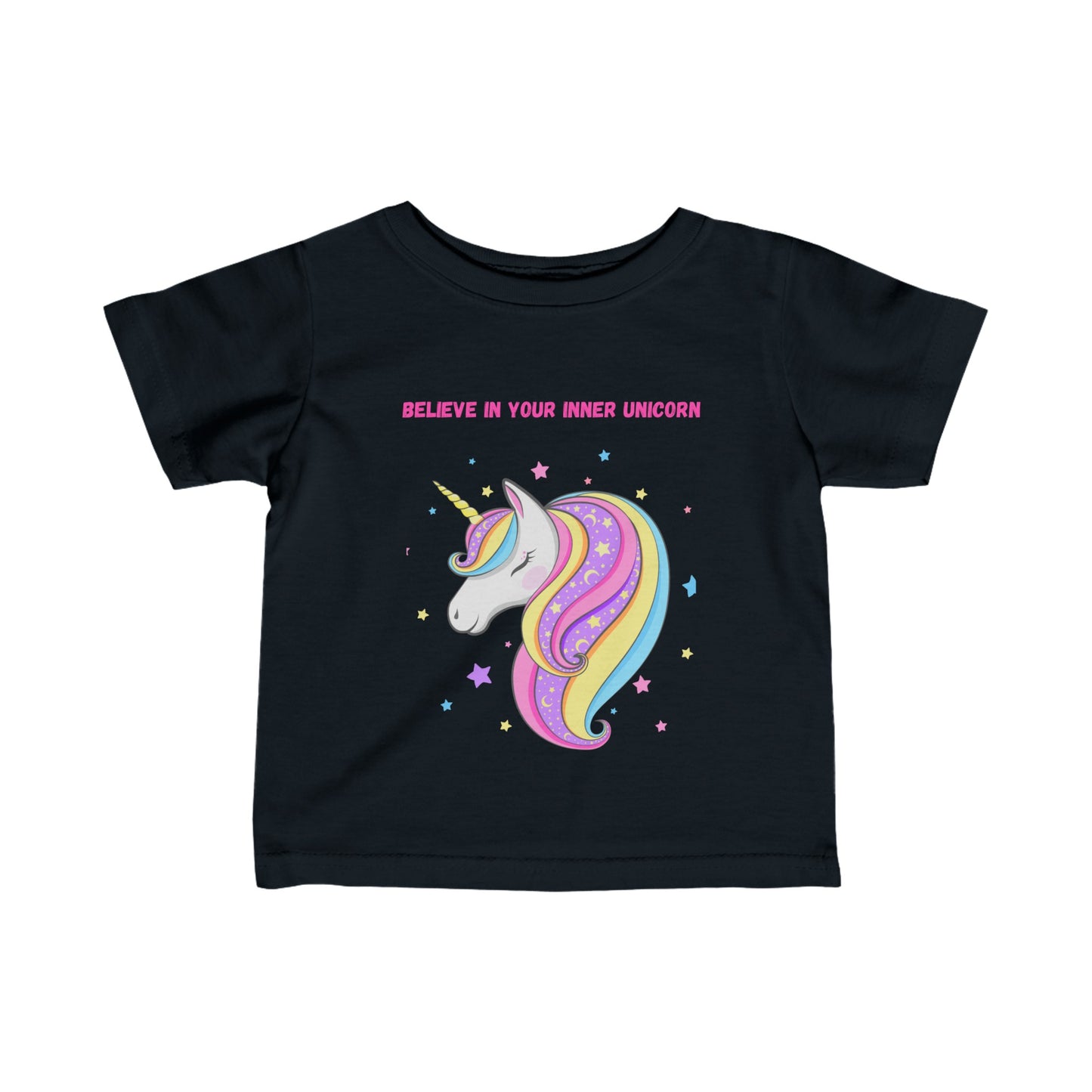 Believe In Your Inner Unicorn Toddler Jersey Tee