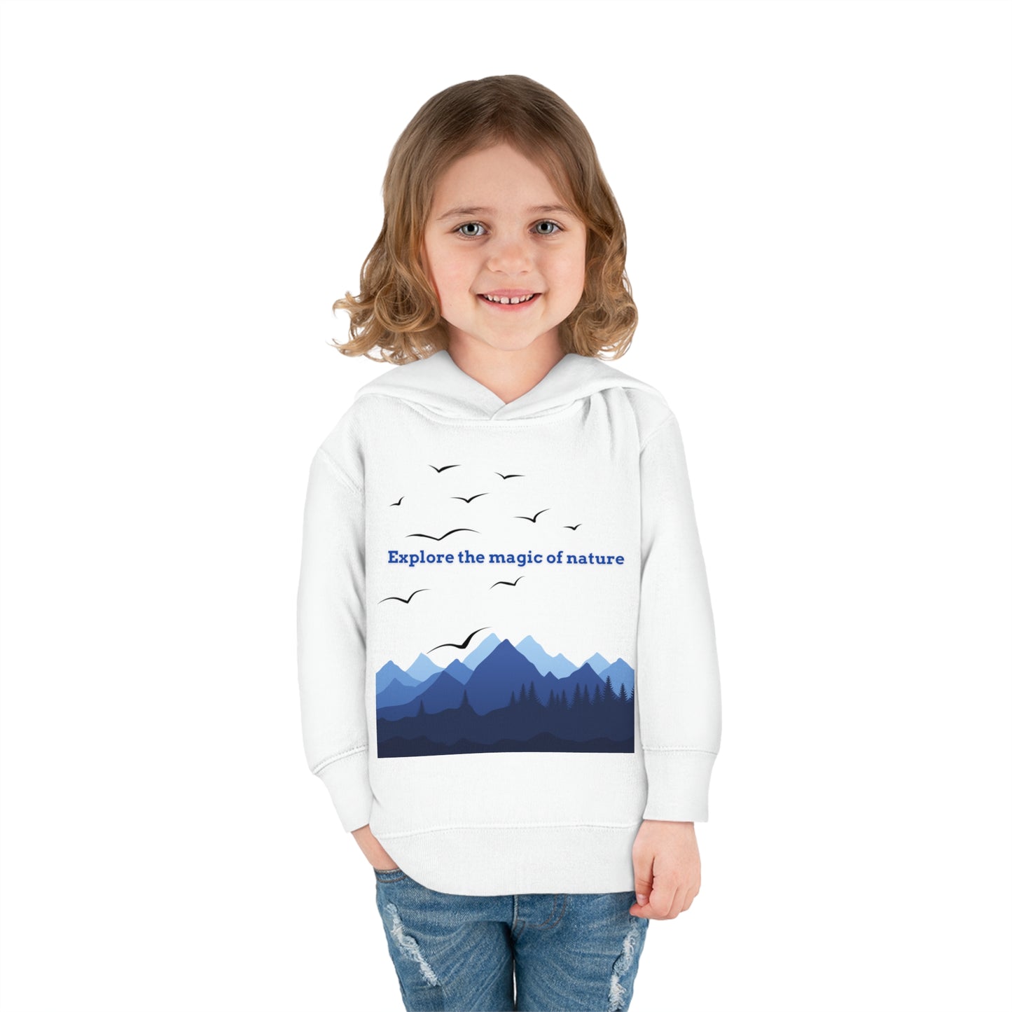 Explore Nature Toddler Pullover Fleece Hoodie