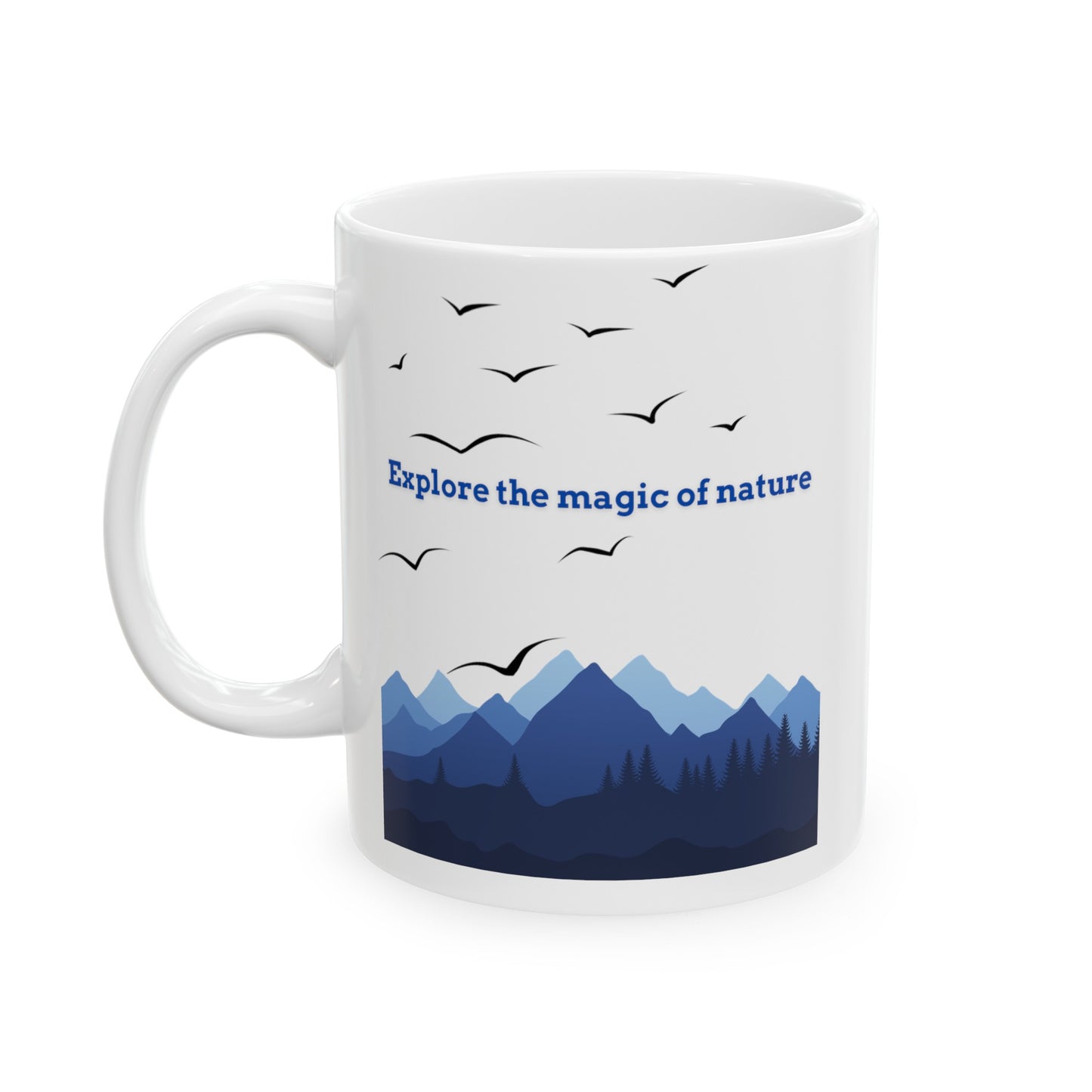 Explore Nature Ceramic Mug, (11oz, 15oz)
