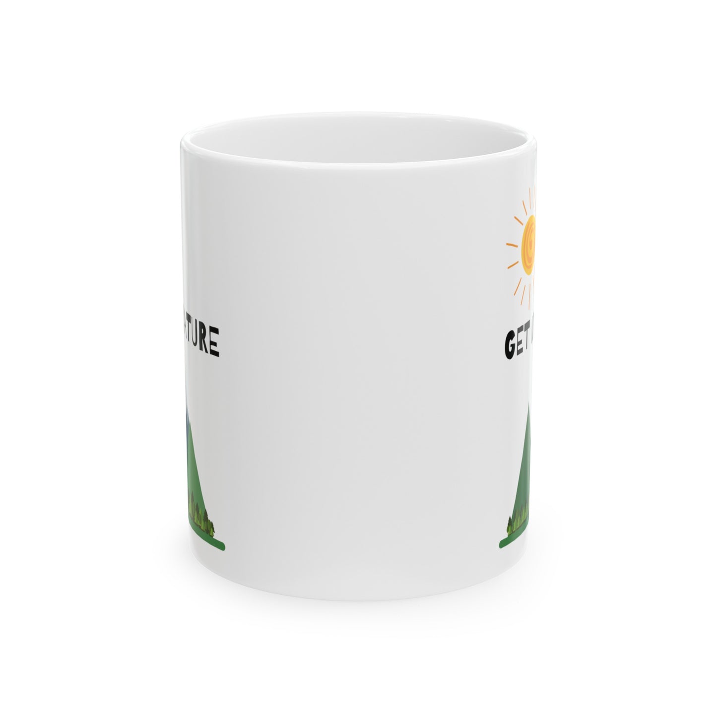 Get In Nature Ceramic Mug, (11oz)