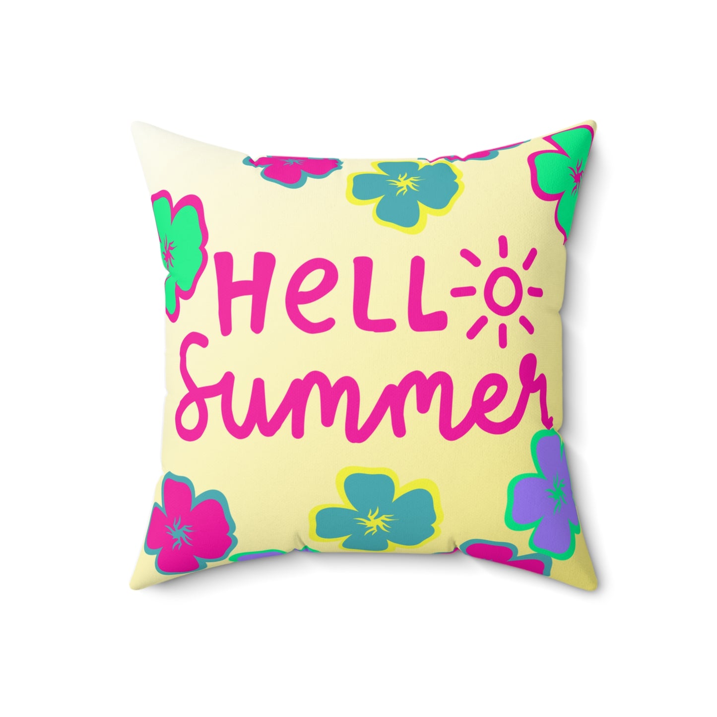Summer Square Pillow