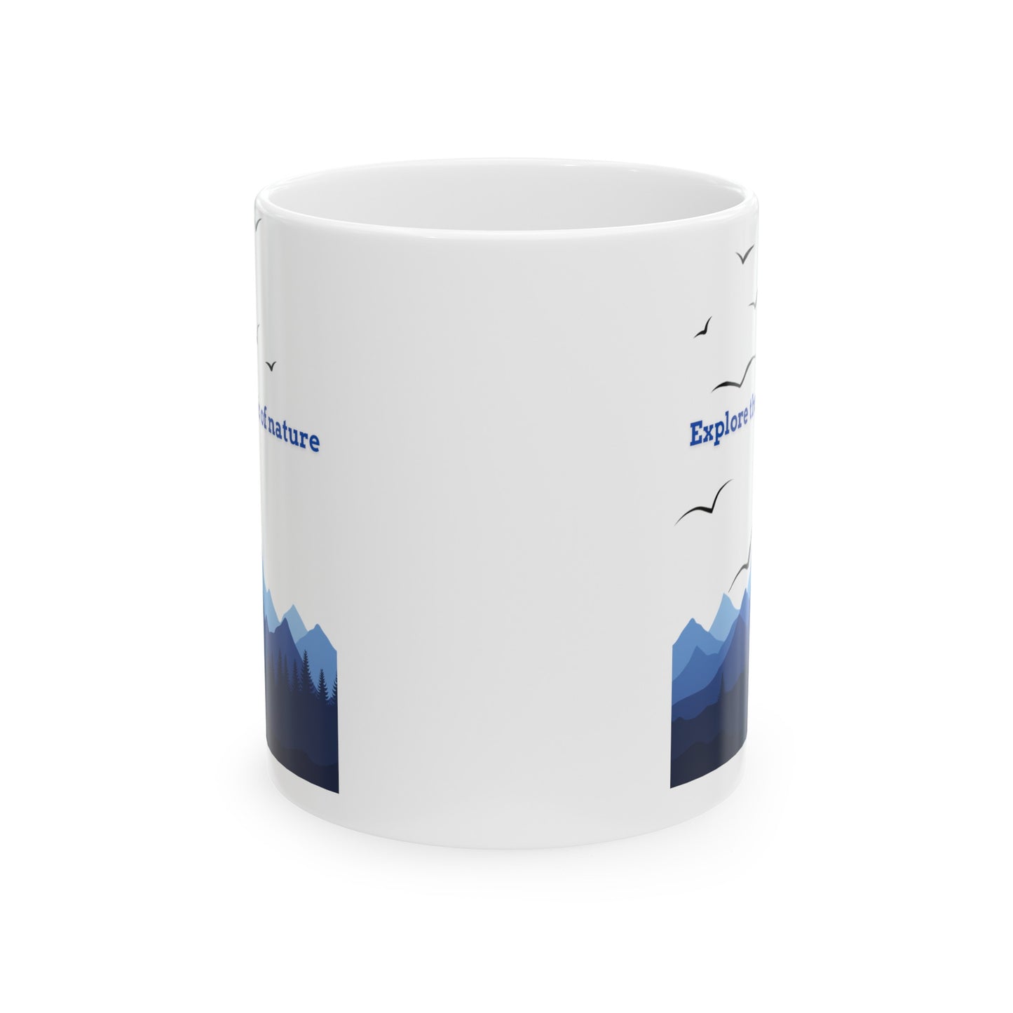 Explore Nature Ceramic Mug, (11oz, 15oz)