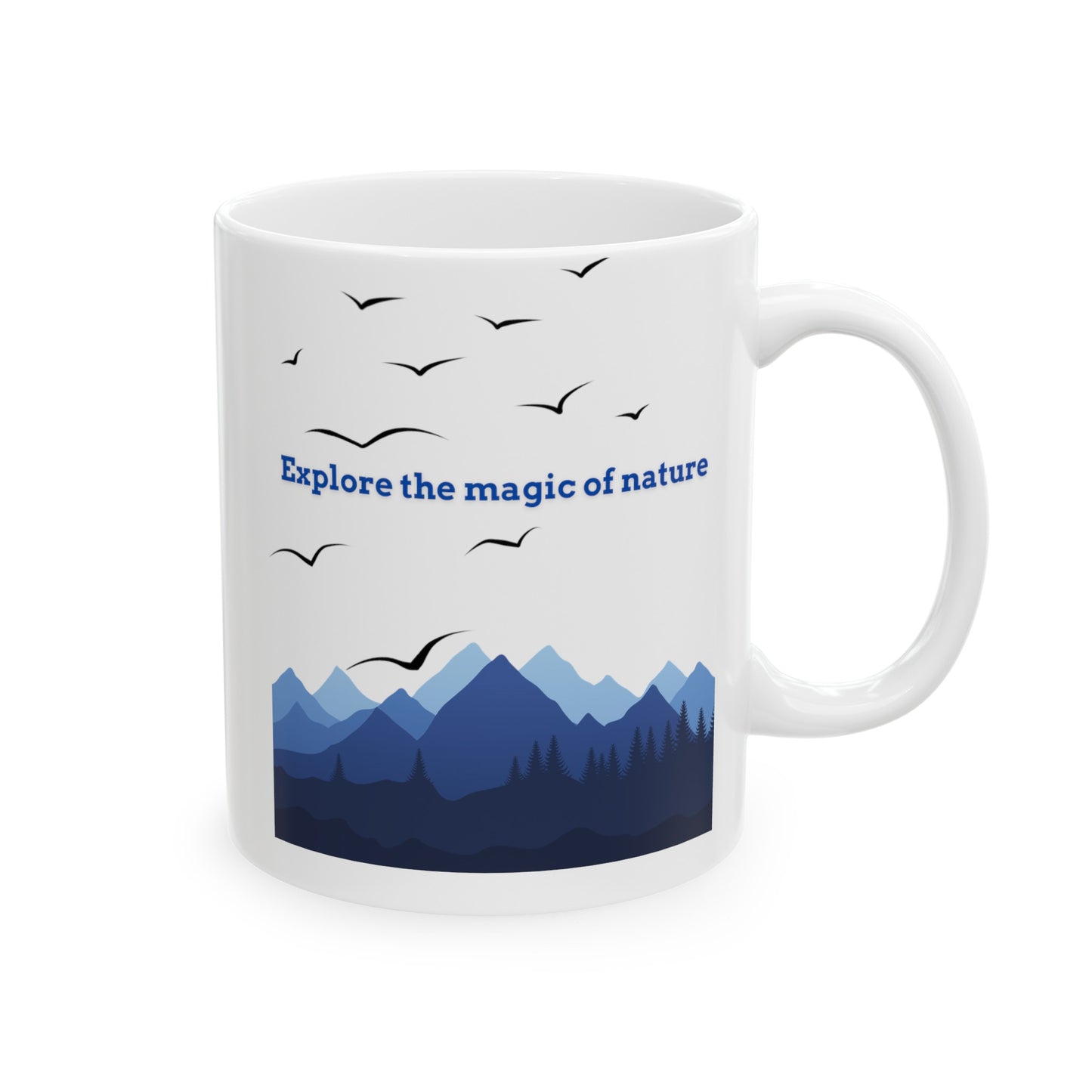 Explore Nature Ceramic Mug, (11oz, 15oz)