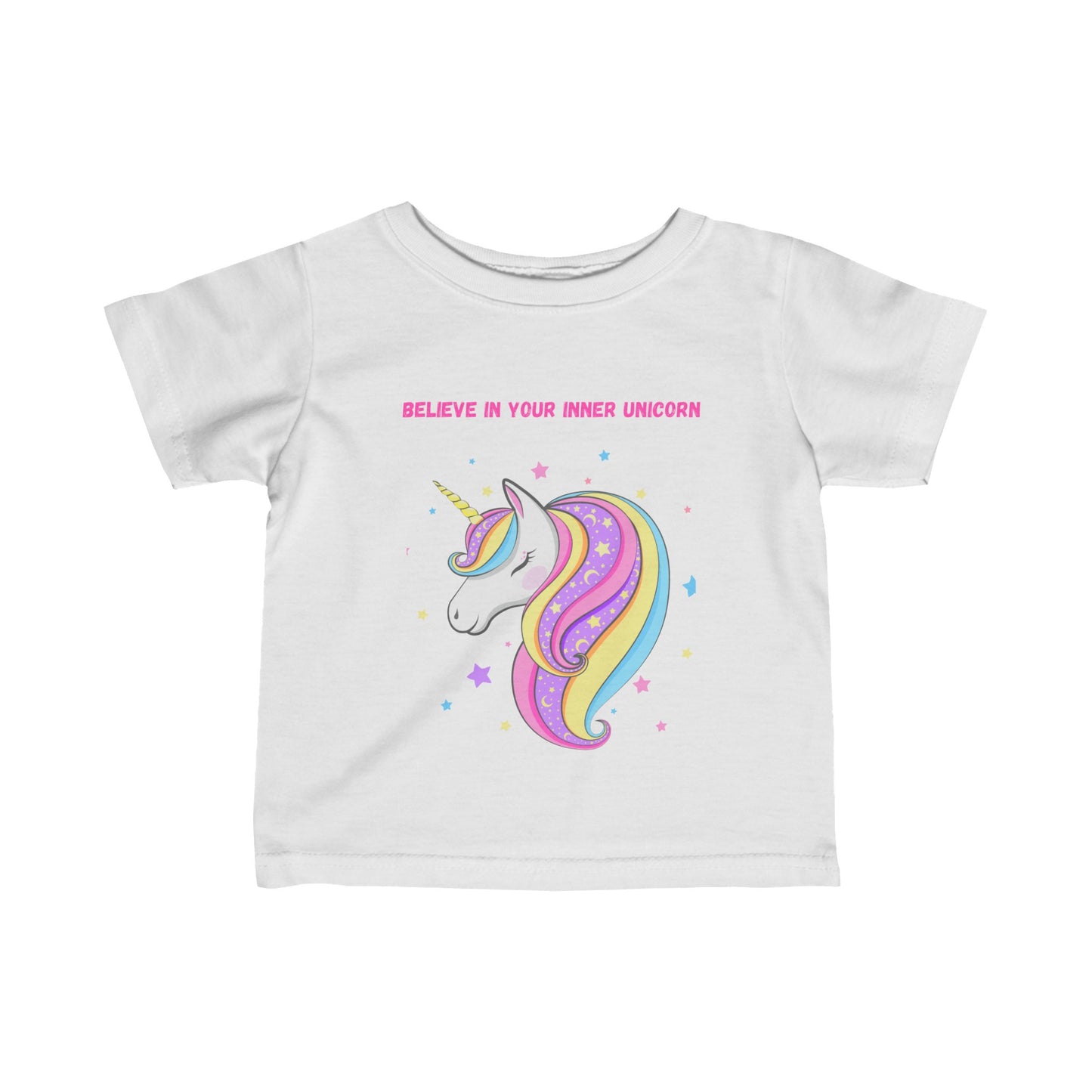 Believe In Your Inner Unicorn Toddler Jersey Tee