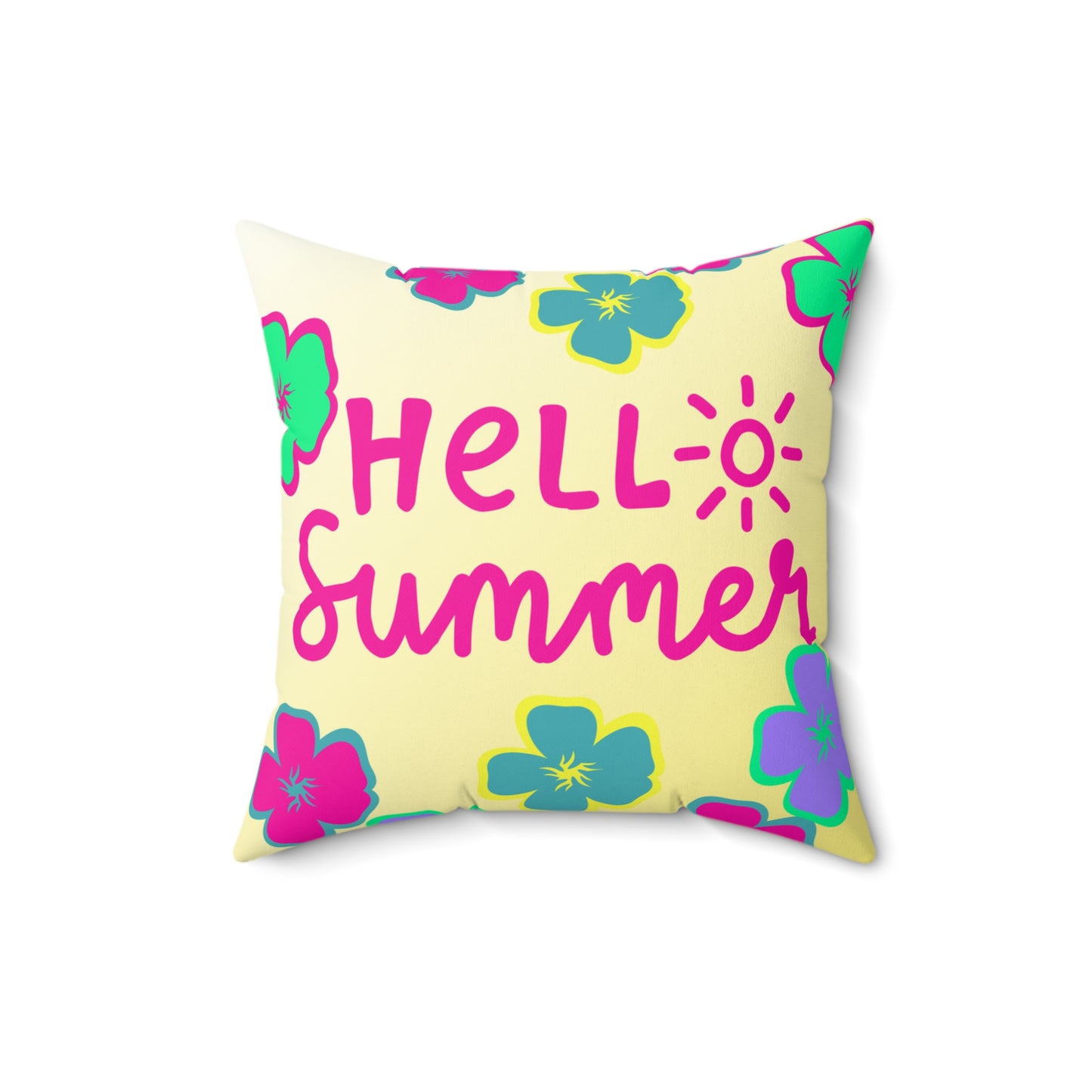 Summer Square Pillow