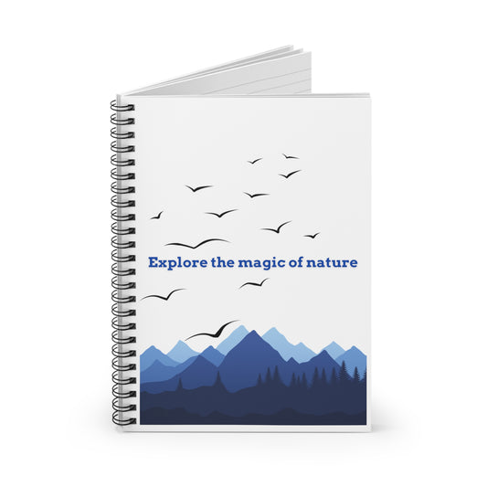 Explore Nature Spiral Notebook/Journal