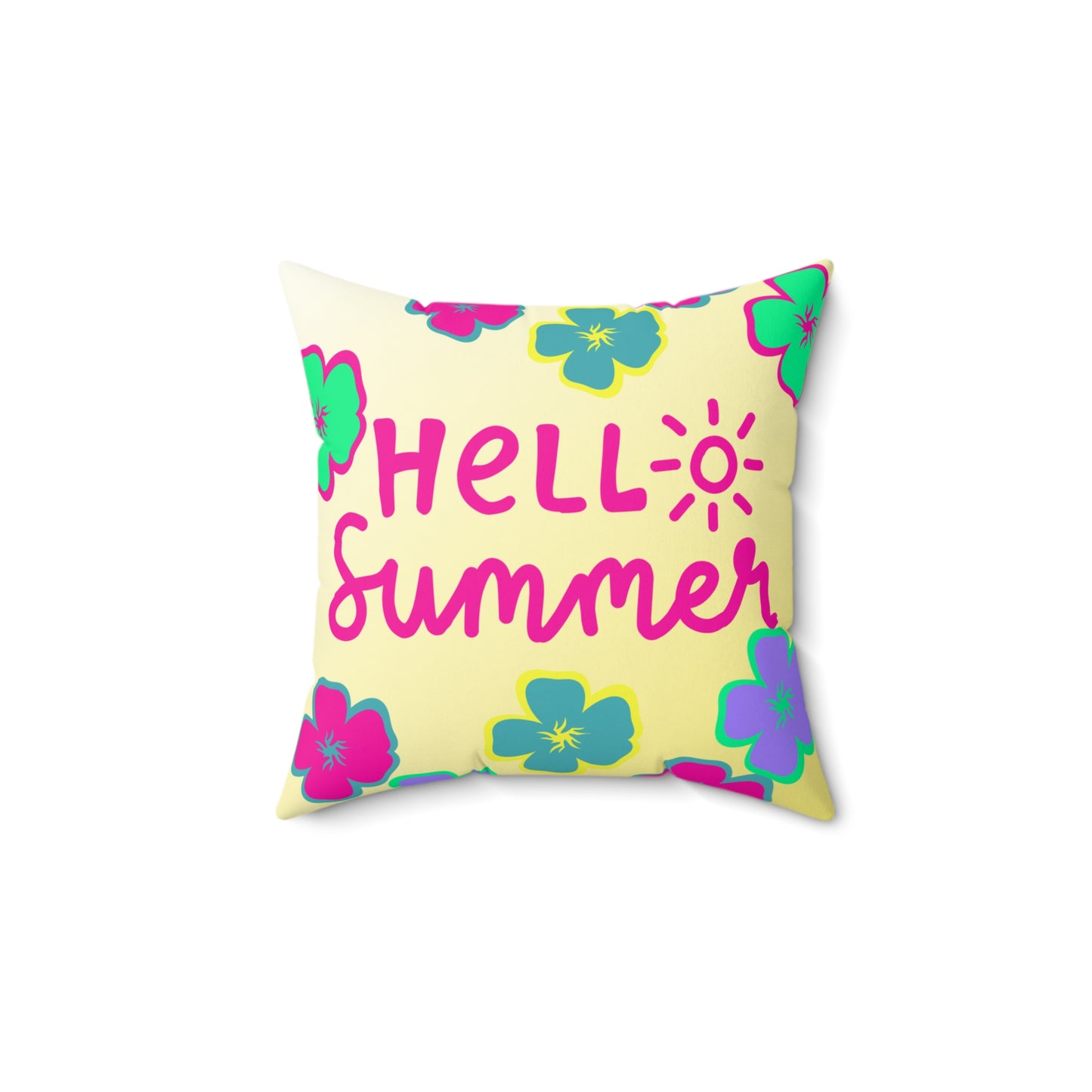 Summer Square Pillow