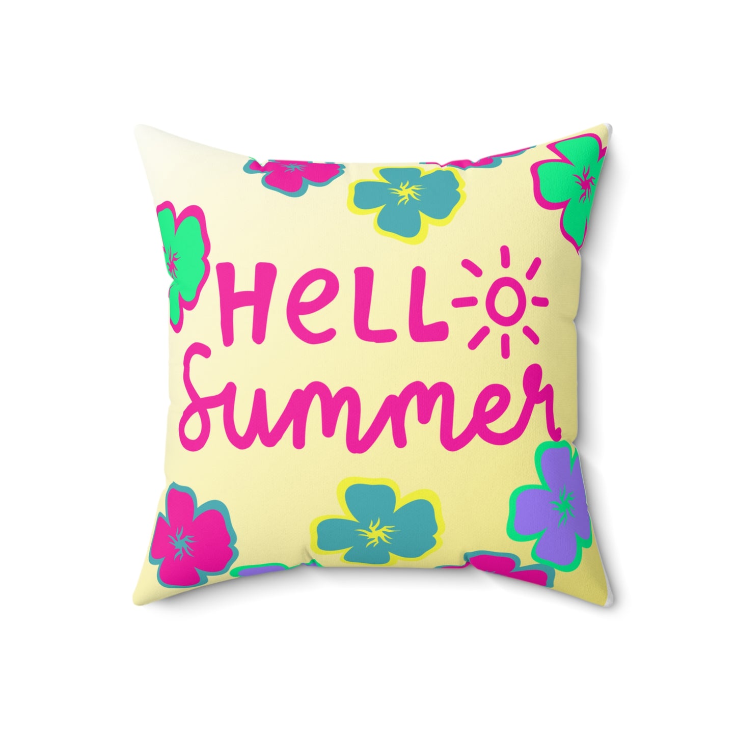 Summer Square Pillow