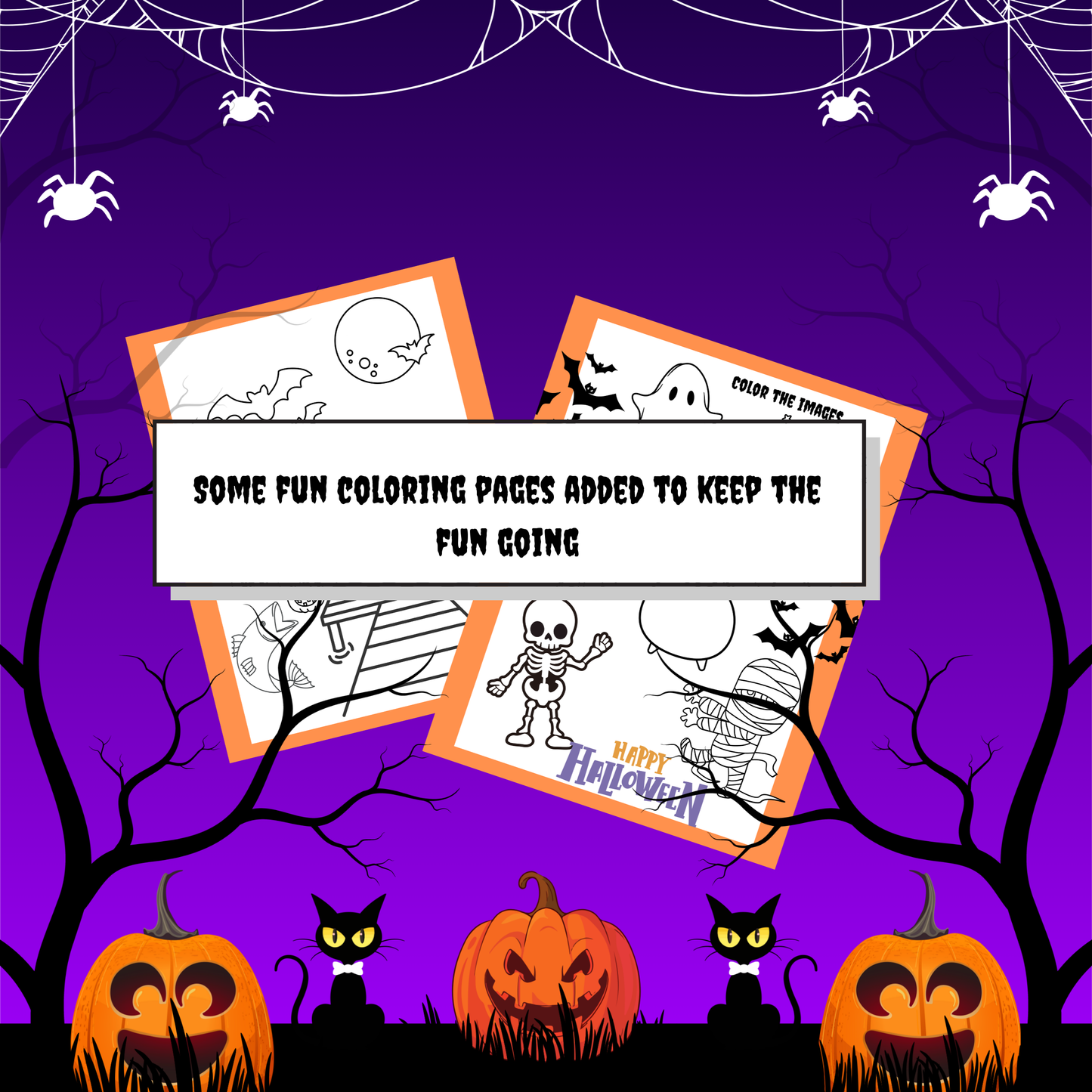 Halloween Emotions Worksheets – Digital Download