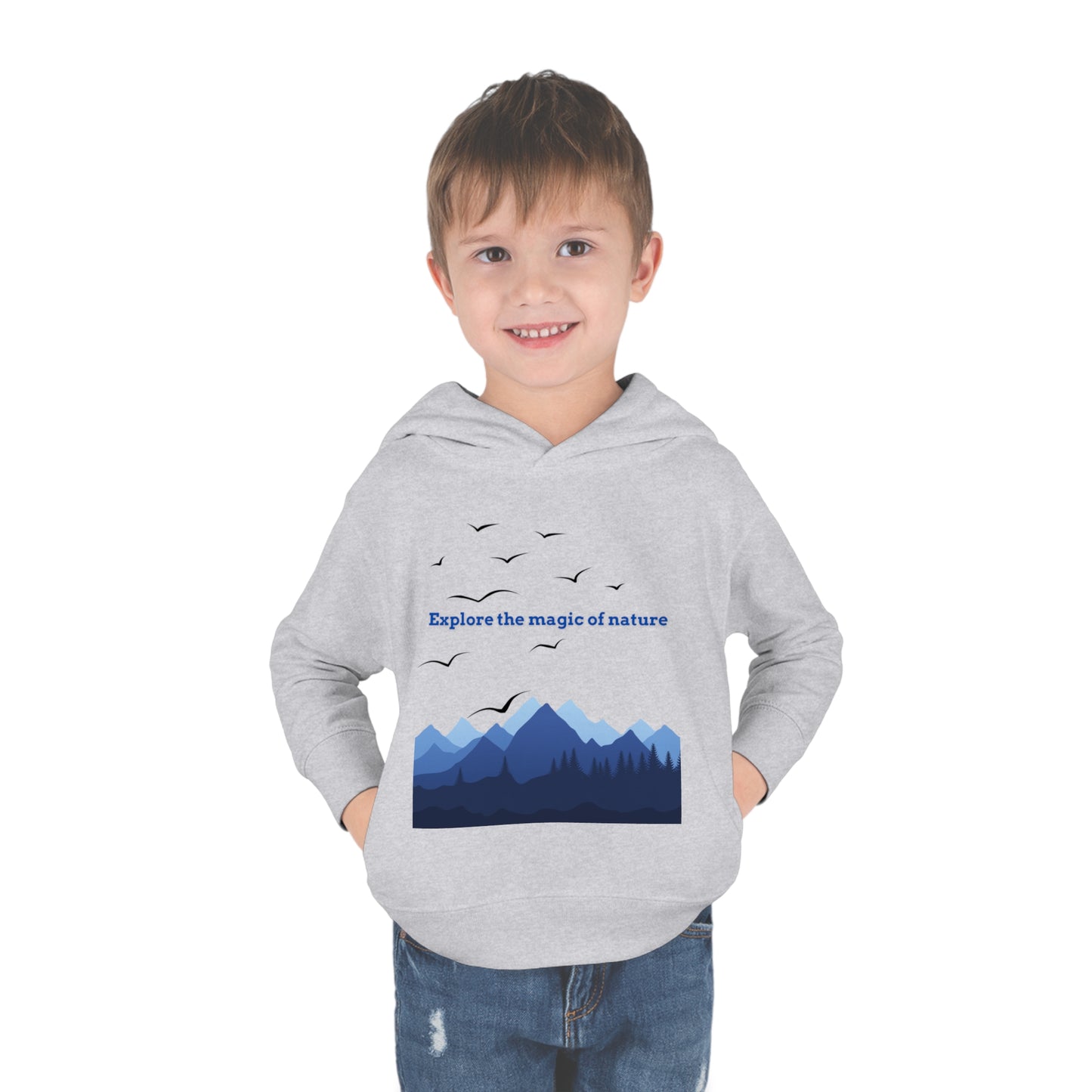 Explore Nature Toddler Pullover Fleece Hoodie