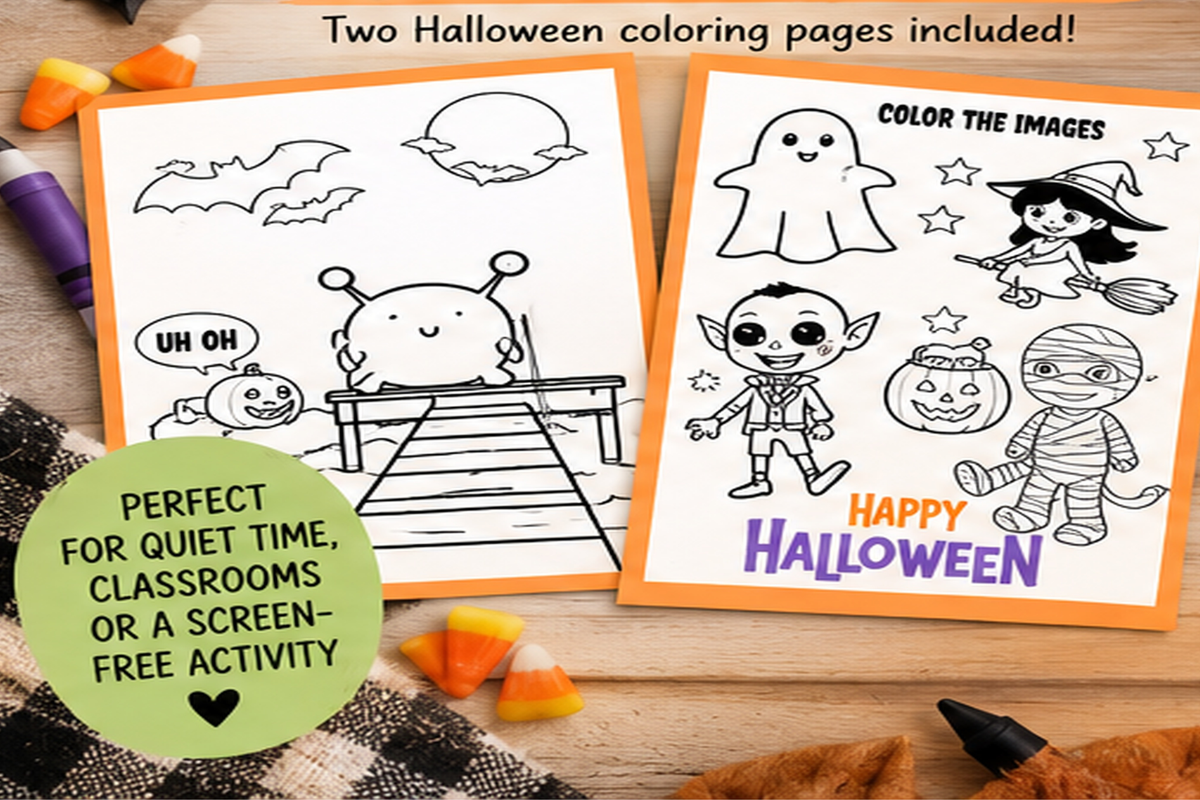 Halloween Emotions Worksheets – Digital Download
