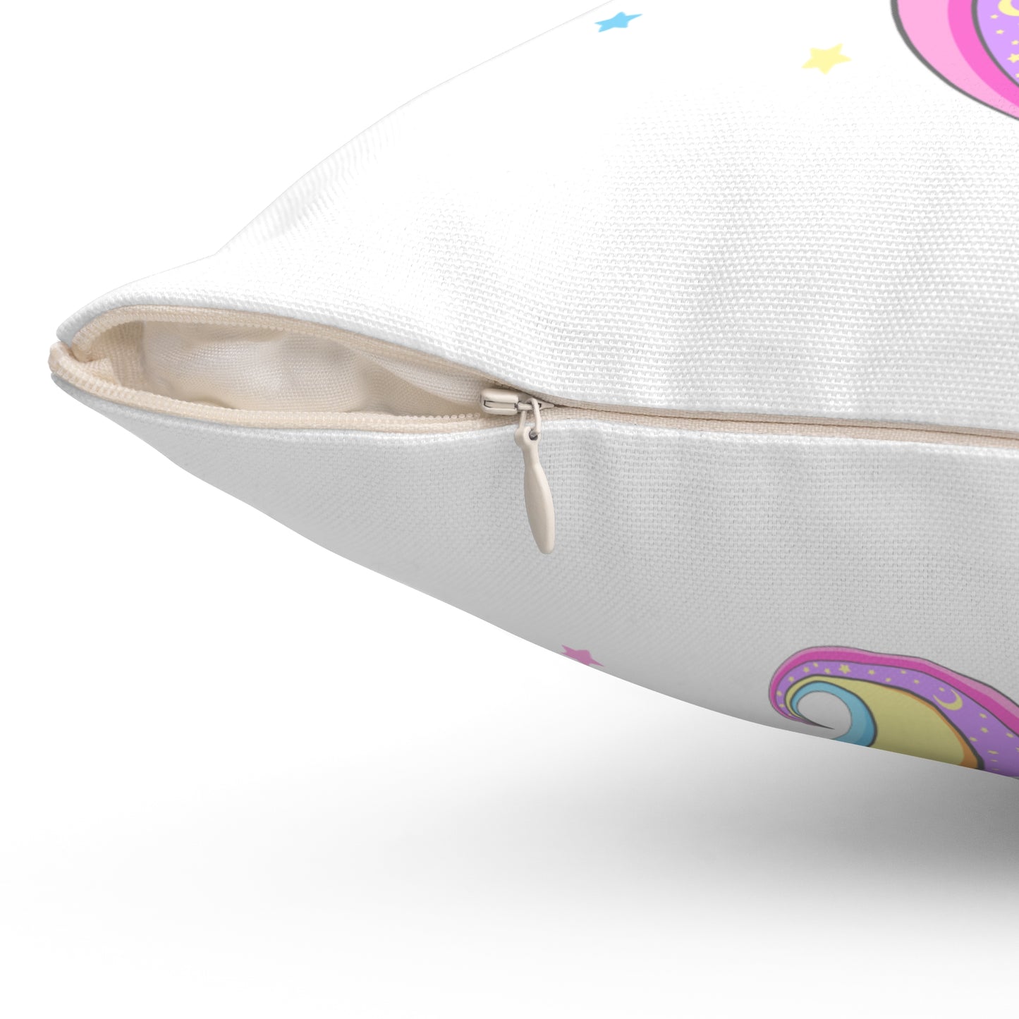 Believe in Your Inner Unicorn Square Pillow