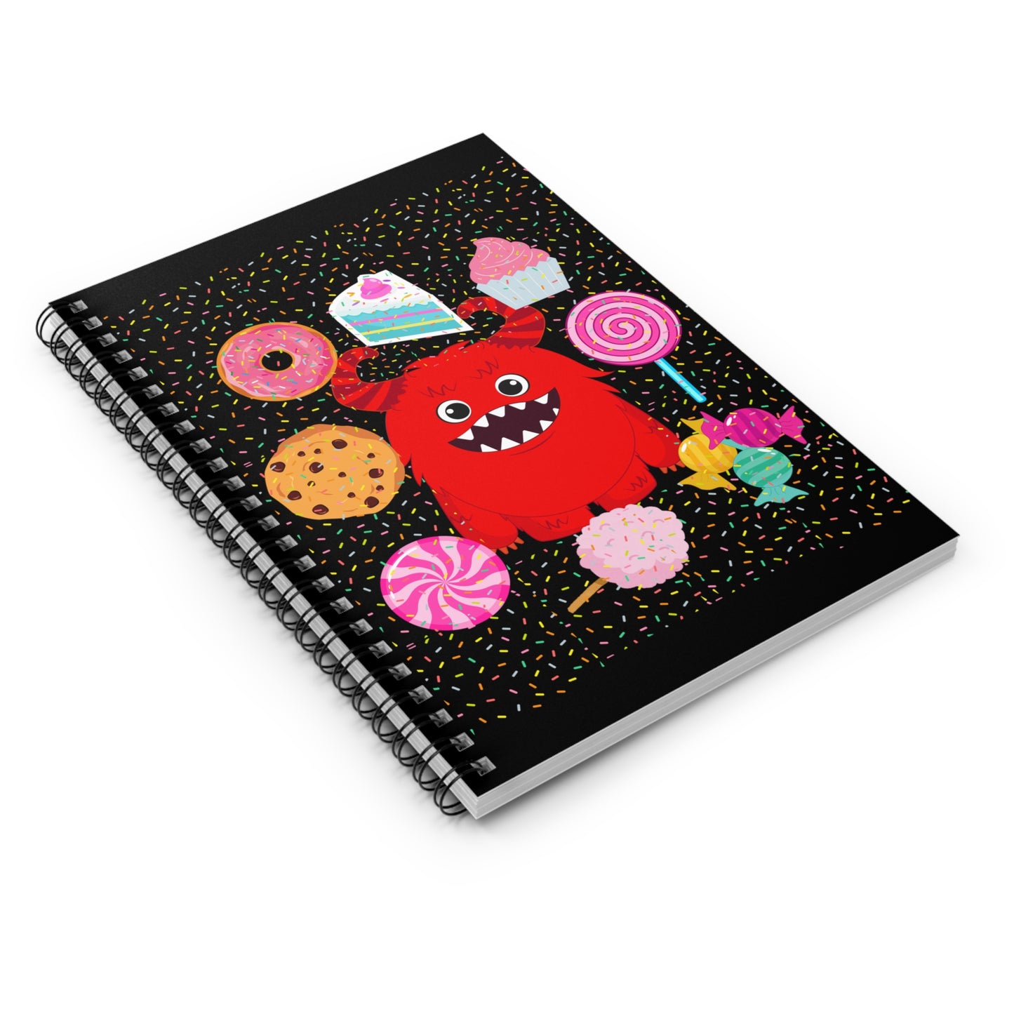 Candy Monster Spiral Notebook/Journal