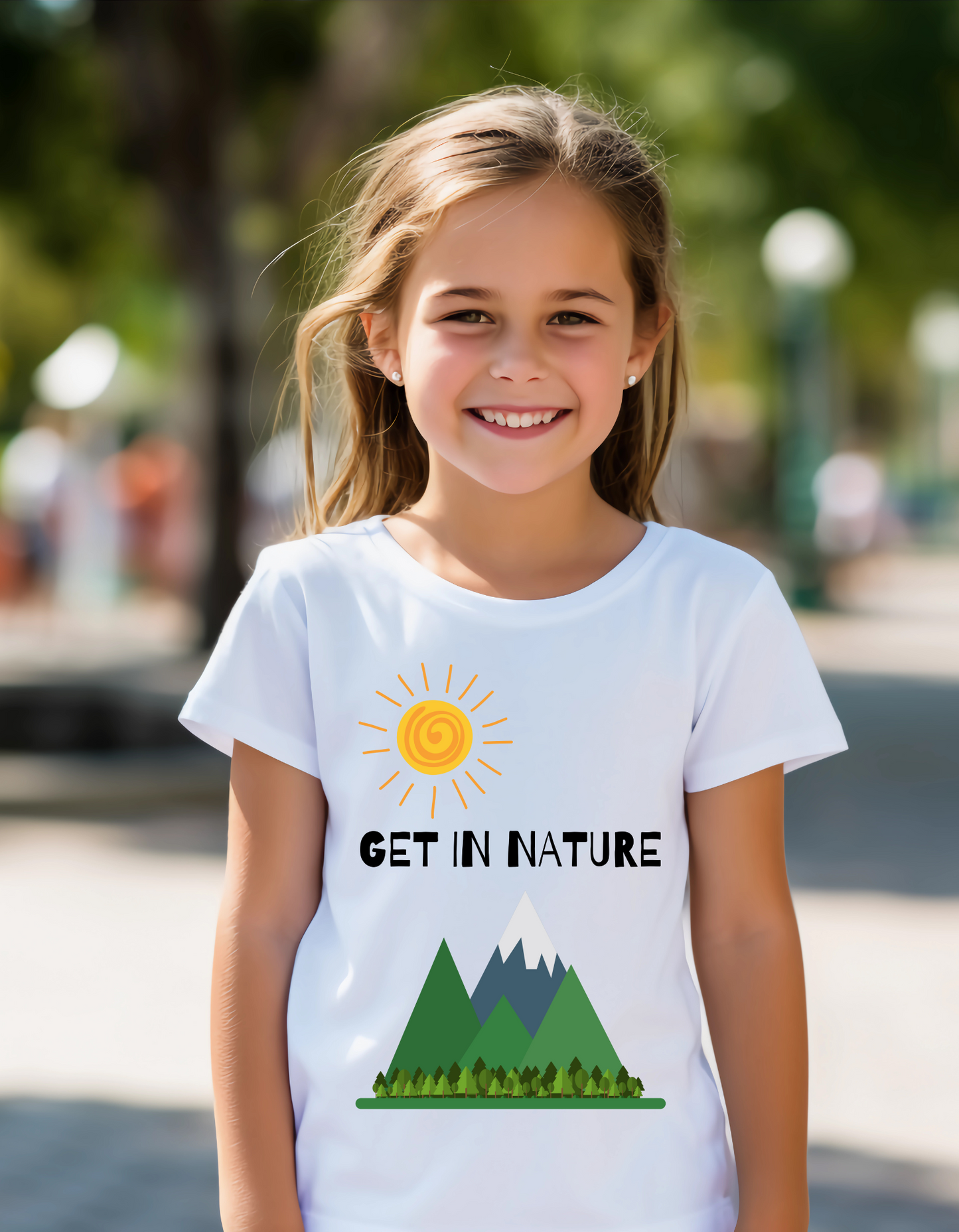 Get In Nature- Youth short sleeve Tee