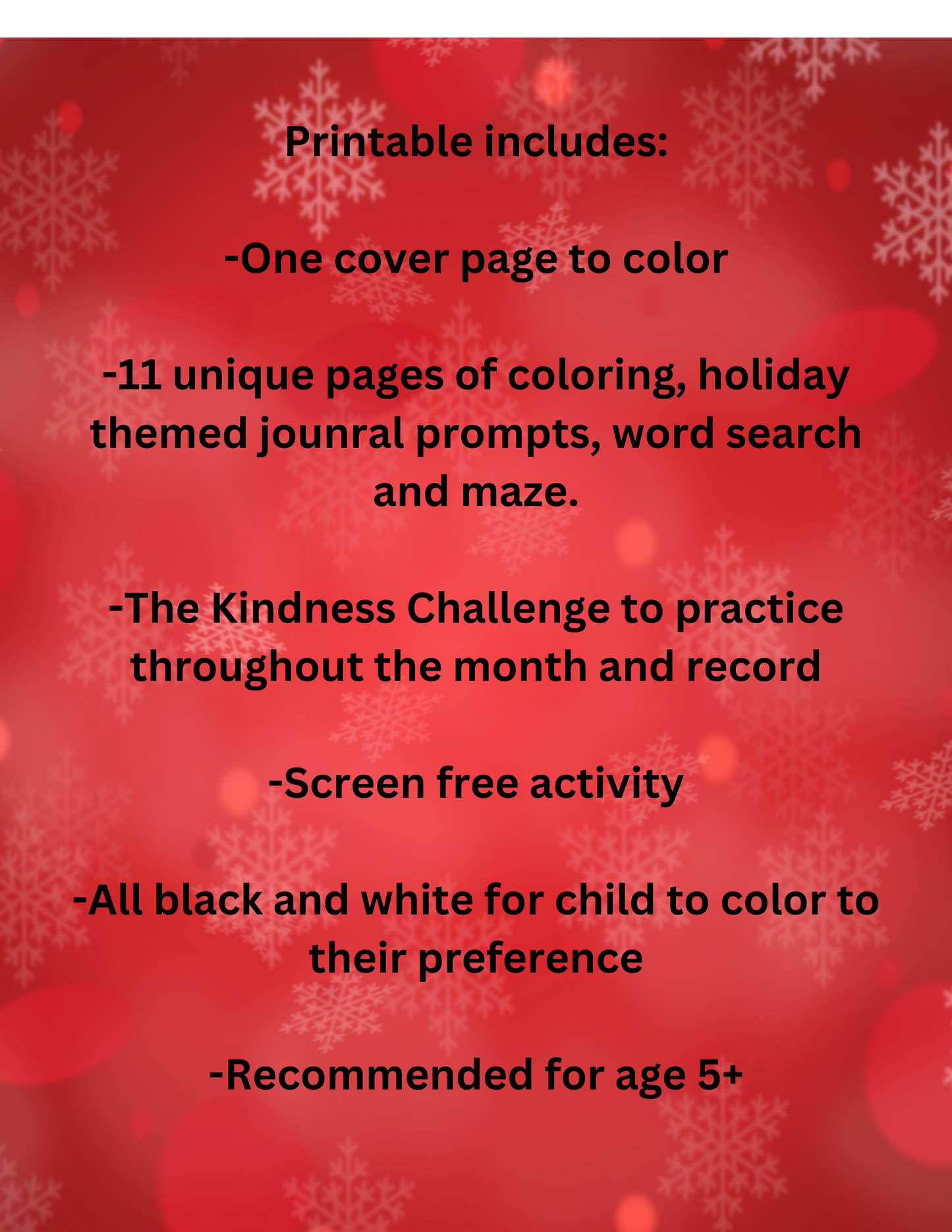 Holiday Journal PDF