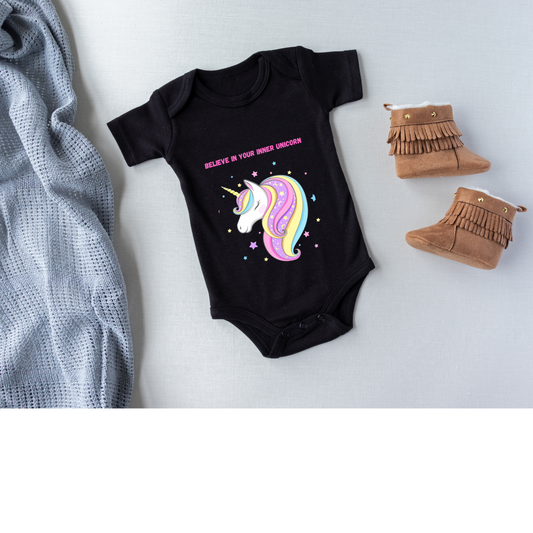 Believe In Your Inner Unicorn Infant Onsie